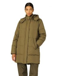 Ilse Jacobsen Płaszcz pikowany w kolorze khaki rozmiar: 38. Brązowe płaszcze Ilse Jacobsen, bez wzorów, bez kaptura. Za 505.45 zł.