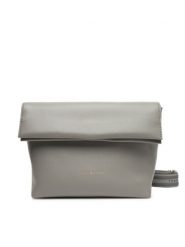 Tommy Hilfiger Torebka Th Logotape Med Crossover AW0AW17692 Szary. Szare listonoszki Tommy Hilfiger, bez wzorów, ze skóry, bez dodatków. Za 409.99 zł.