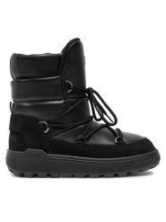Bogner Śniegowce Chamonix S 11 A 22446913 Czarny. Czarne śniegowce Bogner, bez wzorów, ze skóry, bez zapięcia. Za 2,449.00 zł.