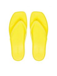 Crocs Japonki Miami Frosted Flip 211474 Żółty. Żółte japonki Crocs, bez wzorów, z tworzywa sztucznego. Za 111.99 zł.