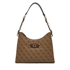 Torebka Guess. Brązowe torebki klasyczne Guess, z aplikacjami, klasyczne, bez dodatków. Za 359.99 zł.