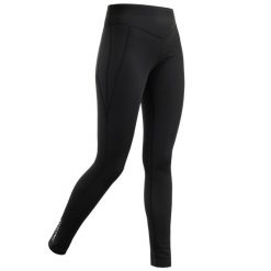 Legginsy termoaktywne do narciarstwa biegowego damskie Inovik XC S 100. Czarne bielizna termoaktywna damska INOVIK, bez wzorów, z elastanu, bez ramiączek, narciarskie. Za 99.99 zł.