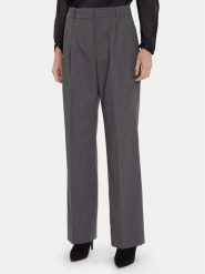 Tommy Hilfiger Spodnie materiałowe WW0WW48358 Szary Relaxed Fit. Szare spodnie materiałowe Tommy Hilfiger, bez wzorów, z materiału. Za 749.99 zł.