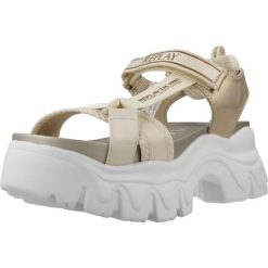 Sandały REPLAY JUYCE JR Złoty. Żółte sandały Replay, bez wzorów, z syntetyku, sportowe, bez obcasa, bez zapięcia. Za 277.99 zł.