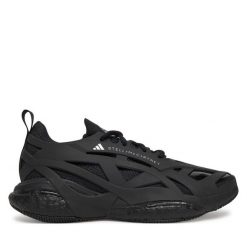 Buty do biegania adidas. Czarne buty do biegania adidas, bez wzorów, bez zapięcia, do biegania. Za 949.99 zł.