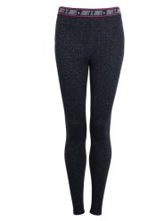 Juicy Couture Legginsy | JWTKB179522 | High Waisted Leg | Kobieta | Granatowy. Niebieskie legginsy Juicy Couture, bez wzorów, z bawełny. W wyprzedaży za 149.00 zł.