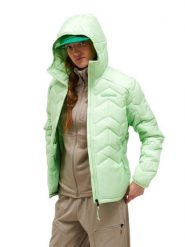 Kurtka Peak Performance damska Elevate Liner Hood Jacket zielona - XS. Zielone kurtki narciarskie Peak Performance, l, bez wzorów, z materiału, bez kaptura, narciarskie. Za 1,059.00 zł.