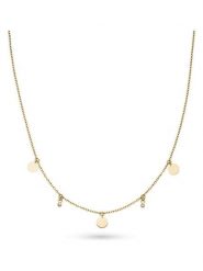 S.Oliver Naszyjnik z elementami ozdobnymi - dł. 47 cm rozmiar: onesize. Naszyjniki S.Oliver, z materiału, z cyrkonią, ze stali. Za 100.99 zł.