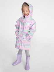 COOL CLUB Płaszcz przeciwdeszczowy w kolorze fioletowo-turkusowym rozmiar: 110. Różowe płaszcze COOL CLUB, s, bez wzorów, bez kaptura. Za 91.99 zł.