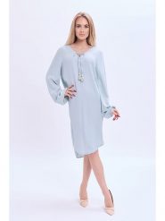 Marks & Spencer Sukienka w kolorze błękitnym rozmiar: 44. Niebieskie sukienki Marks & Spencer, bez wzorów, z wiskozy, bez kołnierzyka, bez ramiączek, midi. Za 57.06 zł.