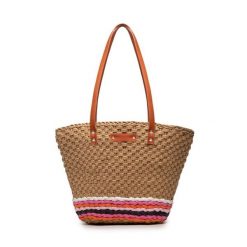 Torebka Gioseppo. Brązowe shopper bag Gioseppo, bez wzorów, bez dodatków. Za 199.99 zł.