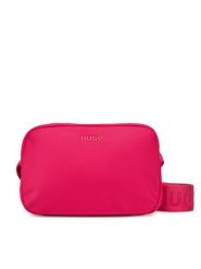 HUGO Torebka Bel 50542657 Różowy. Czerwone listonoszki Hugo, bez wzorów, z materiału, bez dodatków. Za 229.99 zł.