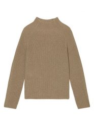 Marc O´Polo Sweter w kolorze beżowym rozmiar: M. Brązowe swetry m, bez wzorów, z bawełny, bez ramiączek. Za 299.37 zł.