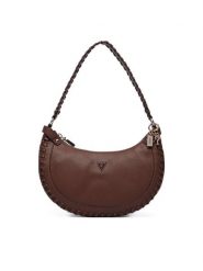 Guess Torebka Petra HWBG97 50010 Brązowy. Brązowe torebki klasyczne Guess, z aplikacjami, ze skóry, bez dodatków. Za 584.99 zł.
