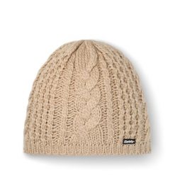Czapka Eisbar Afra MÜ. Brązowe czapki zimowe Eisbär, bez wzorów, z materiału, eleganckie. Za 127.00 zł.