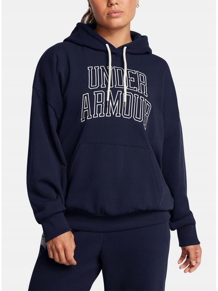 Under Armour Bluza w kolorze granatowym rozmiar: S. Niebieskie bluzy Under Armour, s, bez wzorów, z kapturem. Za 144.58 zł.