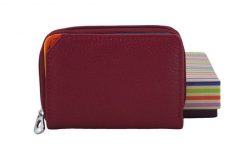 Portfel skórzany BARBERINI'S fuksja D-8304-14. Czerwone portfele Barberinis, bez wzorów, ze skóry. Za 119.99 zł.