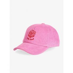 Czapka z daszkiem damska Rip Curl Icons Of Surf Cap. Czerwone czapki z daszkiem Rip Curl, bez wzorów, sportowe. Za 98.99 zł.