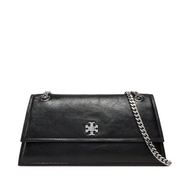 Torebka Tory Burch. Czarne kopertówki Tory Burch, bez wzorów, wizytowe, bez dodatków. Za 1,879.00 zł.