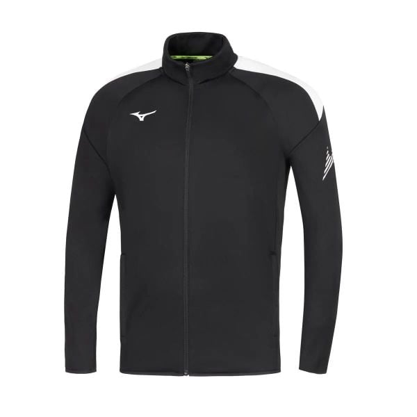 Kurtka z dresu Mizuno RB. Czerwone kurtki do biegania Mizuno, l, bez wzorów, z dresówki, bez kaptura, do biegania. Za 214.35 zł.