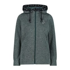 Damska techniczna bluza z kapturem CMP. Niebieskie bluzy CMP, s, bez wzorów, bez ramiączek, z kapturem. Za 370.00 zł.