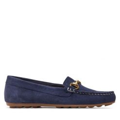Mokasyny Filipe. Niebieskie mokasyny Filipe, bez wzorów. Za 339.99 zł.