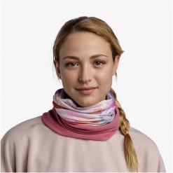 Komin na szyję - Bandana BUFF Polar Kepha. Czerwone szaliki i kominy Buff, na zimę, bez wzorów, z polaru, sportowe. Za 101.99 zł.