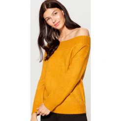 Sweter z odkrytymi ramionami - Brązowy. Swetry marki INESIS. W wyprzedaży za 79.99 zł.