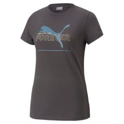 Koszulka sportowa damska Puma Ess Better z krótkim rękawem. Szare t-shirty sportowe Puma, s, bez wzorów, bez ramiączek, trekkingowe. Za 80.99 zł.