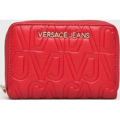 Versace Jeans - Portfel. Czerwone portfele Versace Jeans, z jeansu. Za 339.90 zł.