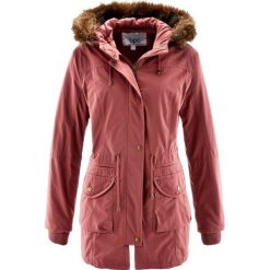 Kurtka z futerkiem bonprix brązowy marsala. Kurtki marki QUECHUA. Za 139.99 zł.