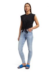 Scotch & Soda Dżinsy - Skinny fit - w kolorze błękitnym rozmiar: W26/L34. Niebieskie jeansy Scotch & Soda, l, z aplikacjami, ze skóry, klasyczne. Za 259.45 zł.