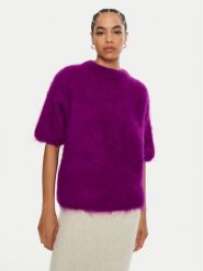 Dixie Sweter M277K008A Fioletowy Relaxed Fit. Fioletowe swetry Dixie, m, bez wzorów, z syntetyku, bez ramiączek. Za 629.99 zł.