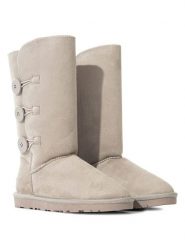 ISLAND BOOT Kozaki zimowe "Flora" w kolorze jasnoróżowym rozmiar: 39. Różowe kozaki Island Boot, na zimę, z aplikacjami, eleganckie, bez obcasa, bez zapięcia. Za 149.31 zł.