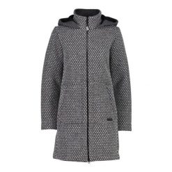Płaszcz damski z kapturem CMP. Czarne płaszcze CMP, l, bez wzorów, z materiału, eleganckie, z kapturem. Za 516.00 zł.