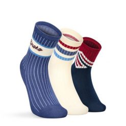Ęce skarpetki bawełniane 3-pak Lifestyle Siroko Mini Club Navy. Niebieskie skarpetki SIROKO, bez wzorów, z bawełny. Za 63.00 zł.