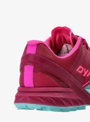 Buty trailowe damskie Dynafit Alpine. Czerwone buty do biegania Dynafit, bez wzorów, z gumy, bez zapięcia, do biegania. Za 556.40 zł.
