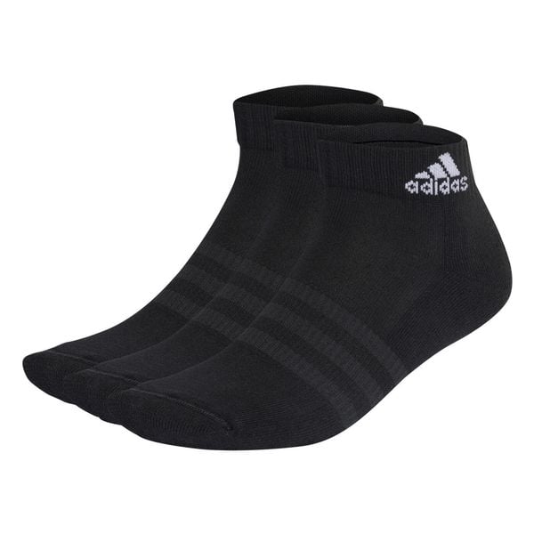 Skarpety stopki unisex Adidas 3 pary. Czarne skarpetki adidas, bez wzorów. Za 59.00 zł.