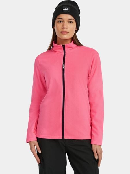 Sweter Damski O'Neill FWC'Cruz Jack's Polartec FZ. Czerwone swetry O'Neill, na zimę, s, bez wzorów, z materiału, sportowe, bez ramiączek. Za 251.10 zł.