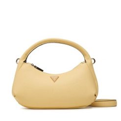 Torebka Guess. Żółte torebki klasyczne Guess, z aplikacjami, klasyczne, bez dodatków. Za 494.99 zł.
