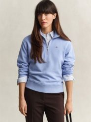 Gant Bluza Kobiety Bawełna niebieski, M. Niebieskie bluzy Gant, m, bez wzorów, z bawełny, bez kaptura. Za 599.95 zł.