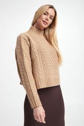 Sweter wełniany Roberta WEEKEND MAX MARA. Swetry Weekend Max Mara, s, bez wzorów, prążkowane, bez ramiączek. W wyprzedaży za 1,135.20 zł.