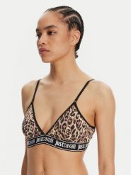 Just Cavalli Biustonosz braletka 78PAJU03 CJUT3 Brązowy. Brązowe biustonosze Just Cavalli, bez wzorów, z bawełny. Za 179.99 zł.