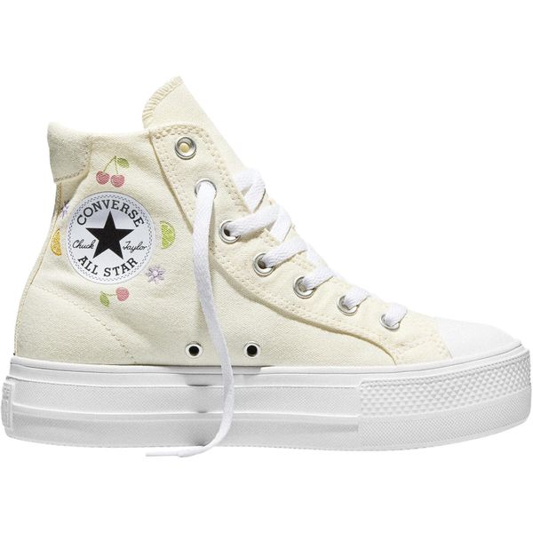 Buty sportowe Converse Day One Platform. Brązowe buty treningowe Converse, bez wzorów, z materiału, bez zapięcia. Za 390.00 zł.