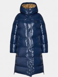 Invicta Kurtka puchowa 4432613/D Granatowy Regular Fit. Niebieskie kurtki Invicta, na zimę, l, bez wzorów, z puchu, bez kaptura. Za 739.99 zł.
