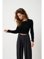 AUTHENTIC CASHMERE Kaszmirowy sweter "Epéna" w kolorze czarnym rozmiar: XL. Czarne swetry AUTHENTIC CASHMERE, xl, bez wzorów, z kaszmiru, bez ramiączek. Za 228.92 zł.