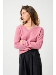 AUTHENTIC CASHMERE Kaszmirowy sweter "Savannah" w kolorze jasnoróżowym rozmiar: XL. Różowe swetry AUTHENTIC CASHMERE, na lato, xl, bez wzorów, z kaszmiru, bez ramiączek. Za 278.66 zł.