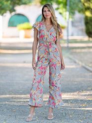 Isla Bonita by SIGRIS Kombinezon ze wzorem rozmiar: XL. Kombinezony Isla Bonita by SIGRIS, xl, bez wzorów, bez kołnierzyka, bez ramiączek. Za 100.99 zł.