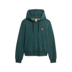 Bluza damska z kapturem Superdry Studios Loose. Zielone bluzy Superdry, bez wzorów, bez ramiączek, z kapturem. Za 332.10 zł.
