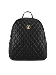 Beverly Hills Polo Club Plecak BHPC-K-037-06 Czarny. Czarne plecaki Beverly Hills Polo Club, bez wzorów, z materiału, bez dodatków. Za 249.99 zł.